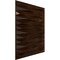 Ekena Millwork 19 5/8in. W x 19 5/8in. H Enterprise EnduraWall Decorative 3D Wall Panel Covers 2.67 Sq. Ft. WP20X20ENAMB - alternate 3